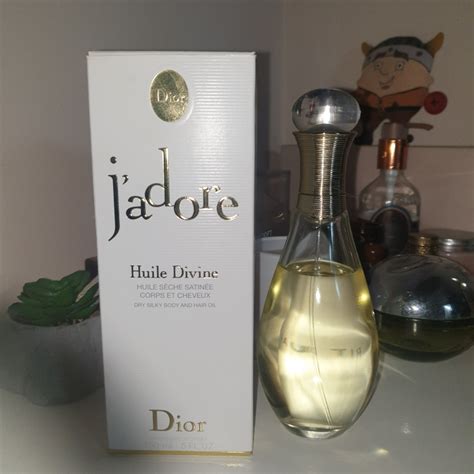 huile divine j adore dior